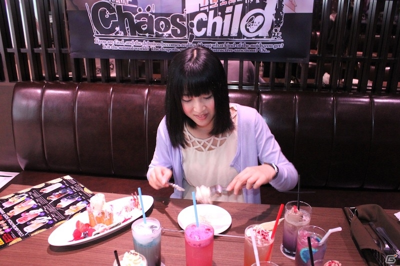 PS4/PS3/PS Vita「CHAOS;CHILD」パセラとのコラボカフェに仲谷明香さんが来店！コラボメニューの試食レポートが到着の画像4