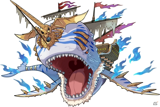 iOS/Android「アニマル×モンスター」スペシャルターゲット「幽賊鯨ガイスホエール」が登場！艦海竜ドレッドカノン＆海神姫トリティーネも追加の画像8