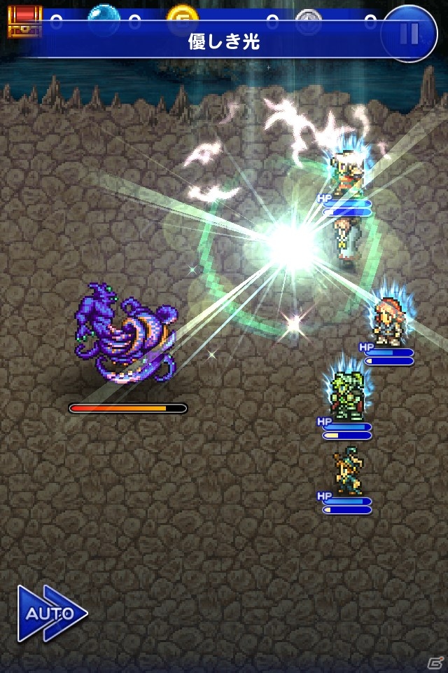 iOS/Android「ファイナルファンタジー レコードキーパー」と「ピクトロジカ ファイナルファンタジー」のコラボが開催―「III」の光の戦士たちが仲間に！の画像6