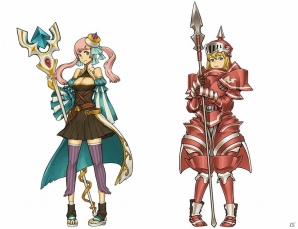 3DS「ラングリッサー リインカーネーション-転生-」新キャラクター ノエミ、ミシェル、ポリアル、ロナを紹介！の画像5