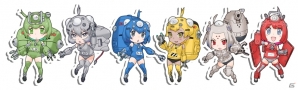 iOS/Android「けものフレンズ」攻殻機動隊のタイアップイベント「けもの9課 TACHIKOMA FRIENDS すたんど あろーん けもぷれっくす」が実施の画像2