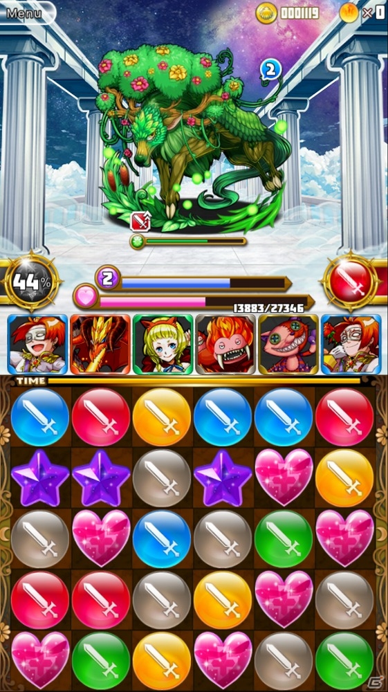 iOS/Android「ファンタジードロップ」平日限定の降臨クエスト「深き森の神獣」が登場！強力な全体魔法スキルを持った“神獣ケリュネイア”のゲットしようの画像3
