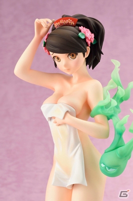 恥じらいの入浴姿を立体化！「『朧村正』百姫 -湯煙温泉三昧Ver.-」がHJ限定通販アイテムとして受注開始の画像2