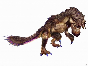 「モンスターハンター フロンティアG」未開の地“白湖”に生息する獣竜種「ガスラバズラ」が公開！の画像1