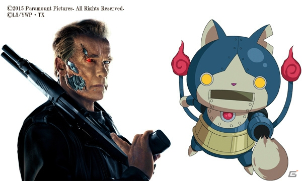 「妖怪ウォッチ」のロボニャンとターミネーターの共演が実現！7月6日のジャパンプレミアで“Wアイルビーバック”の画像1