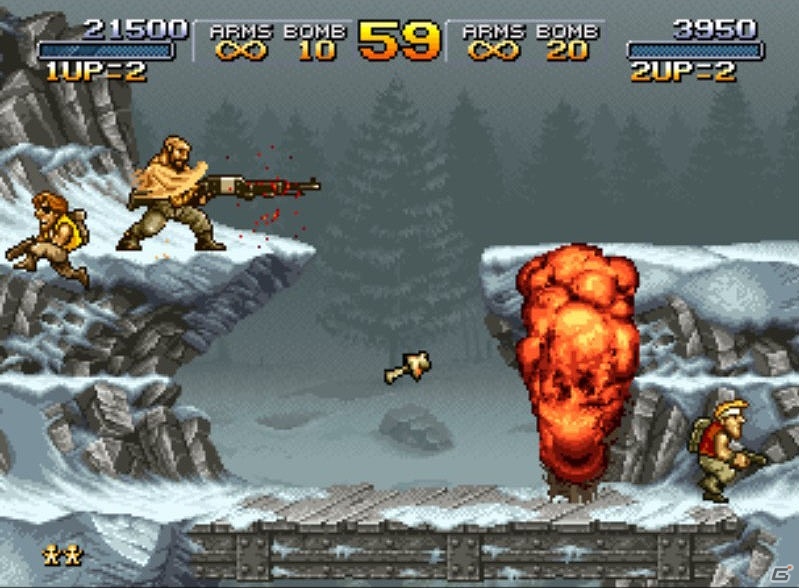 オンラインでのマルチプレイモードも搭載したSTEAM版「メタルスラッグ」が配信開始！の画像3