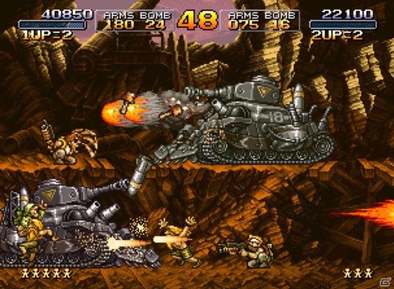 オンラインでのマルチプレイモードも搭載したSTEAM版「メタルスラッグ」が配信開始！の画像5
