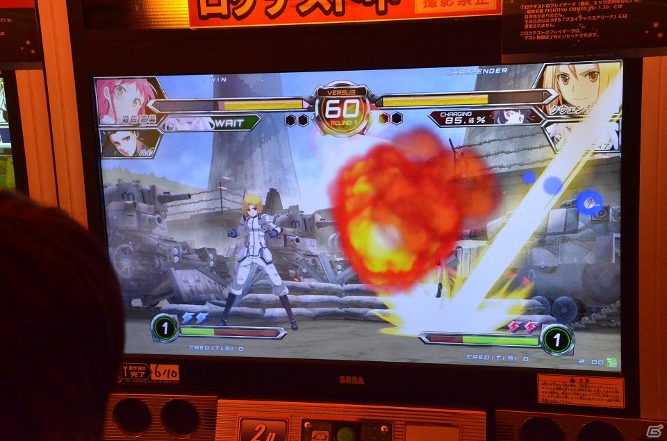 戦略が変わるAC「電撃文庫 FIGHTING CLIMAX IGNITION」ロケテスト！遊佐恵美＆クウェンサーのレビュー、調整の意図を尋ねたインタビューもの画像10