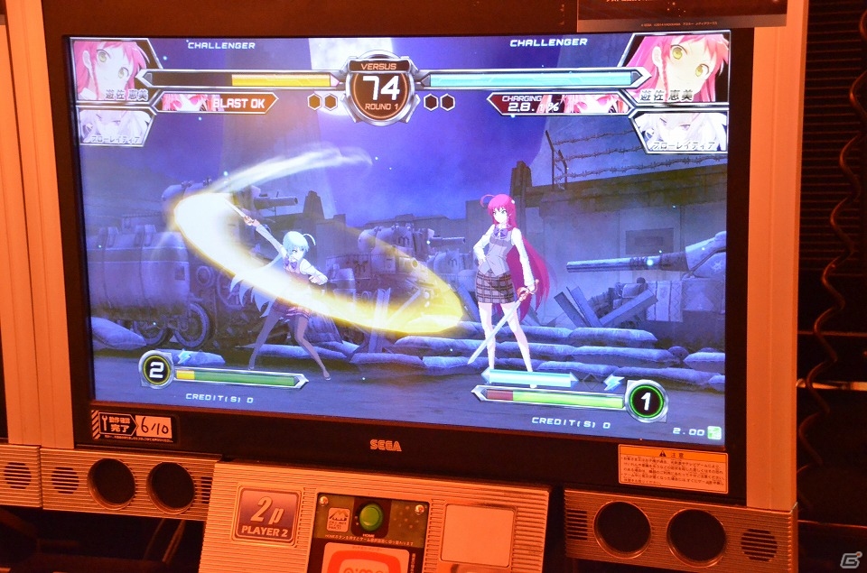戦略が変わるAC「電撃文庫 FIGHTING CLIMAX IGNITION」ロケテスト！遊佐恵美＆クウェンサーのレビュー、調整の意図を尋ねたインタビューもの画像3