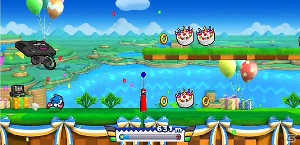 iOS/Android「ソニック ランナーズ」全世界配信＆大幅リニューアルが実施！ソニックのバースデーを祝うスペシャルステージも登場の画像3