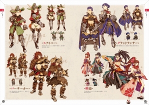 「ナイツオブグローリー」の画集「オフィシャルアートワークス」が本日発売の画像2