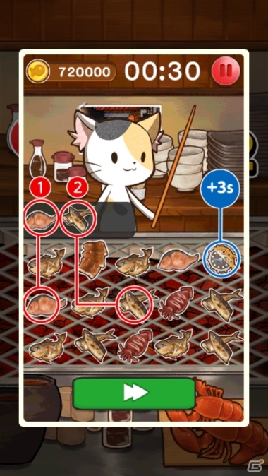 夢を叶えたにゃんすけのお店が開店！iOS/Android「焼きざかにゃん2」が配信スタートの画像4