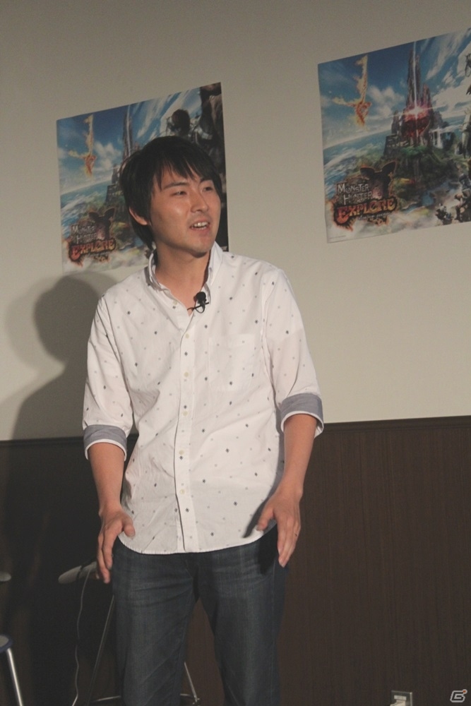 いつでもどこでも4人でのマルチプレイが可能に！新たな「特殊種」の存在も明らかにされた「モンスターハンターエクスプロア」メディア探検会の模様をレポートの画像6