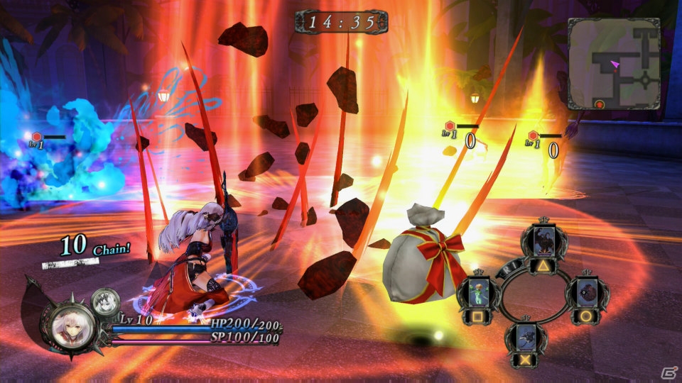PS4/PS3/PS Vita「よるのないくに」従魔の能力も変化する武器の切り替えや新たな変身形態「ラビットフォーム」を紹介―課題に挑む「闘技場」の情報もの画像44