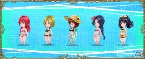 PC「ブレイブリーデフォルト プレイングブレージュ」トレジャーハンター部隊「トレゾ・アドヴェント」が全員SR＋の水着バージョンで登場！の画像7