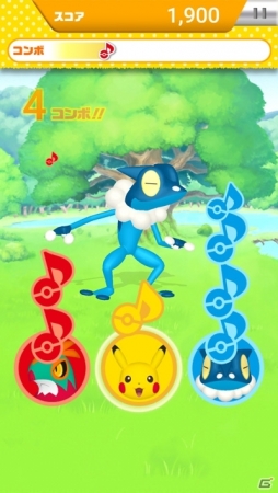 ポケモン映画公開記念 リズムゲームアプリ おどる ポケモンおんがくたい の期間限定サービスがスタート ゲーム情報サイト Gamer