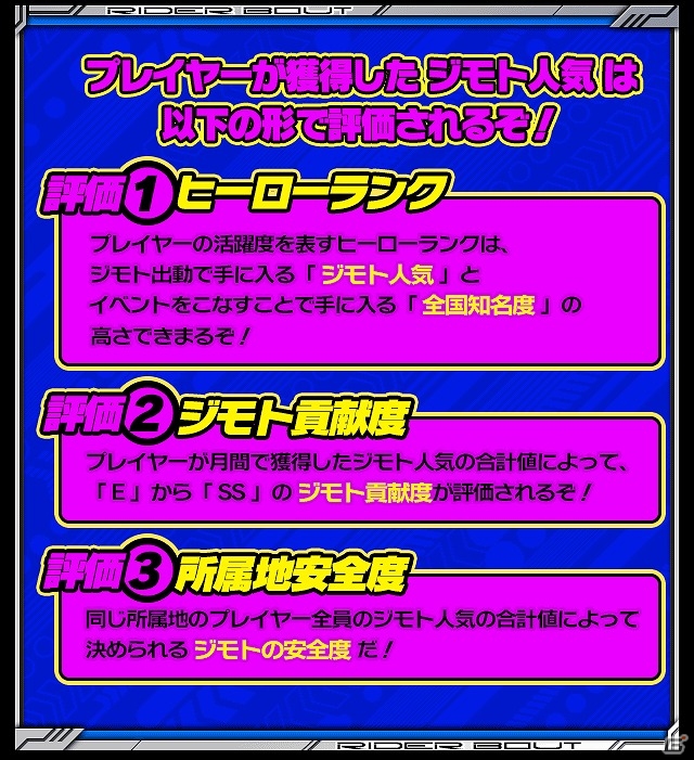 iOS/Android「仮面ライダー ライダバウト！」同じ支部の仲間と一緒に戦う新機能「ジモト出動」が実装！大型アップデート第2弾が実施の画像5