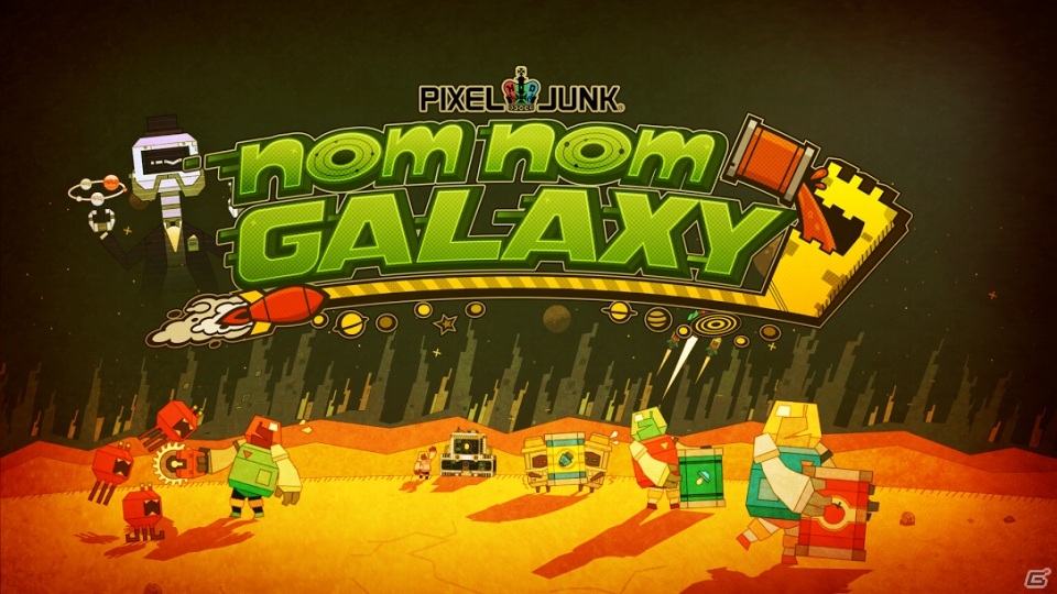 PS4版「Nom Nom Galaxy」が配信開始！新たにオンラインマルチプレイ機能やチャレンジモードを搭載した2D・スープバトル・アクションの画像1