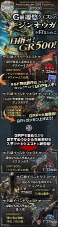 「モンスターハンター フロンティアG」10大イベント＆10大キャンペーンが実施される「MHF-G Anniversary2015 フェスティバル」が開催の画像3