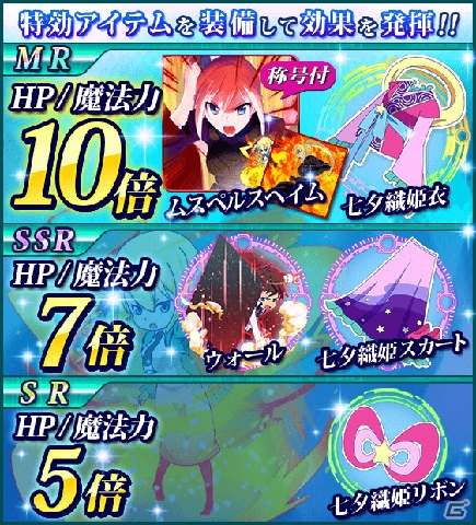 Mobage「魔法科高校の劣等生 スクールマギクスバトル」イベント「スター・フェスティバル」が開催！「織姫ガチャ」にはアンジェリーナの魔法式が登場の画像13