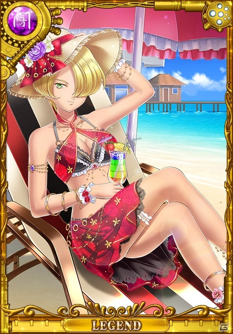 Mobage/mixi/Ameba「サクラ大戦～百花繚乱夢物語～」イベントでも特効を発揮する水着コスチューム「渚の霊具」が登場！の画像5