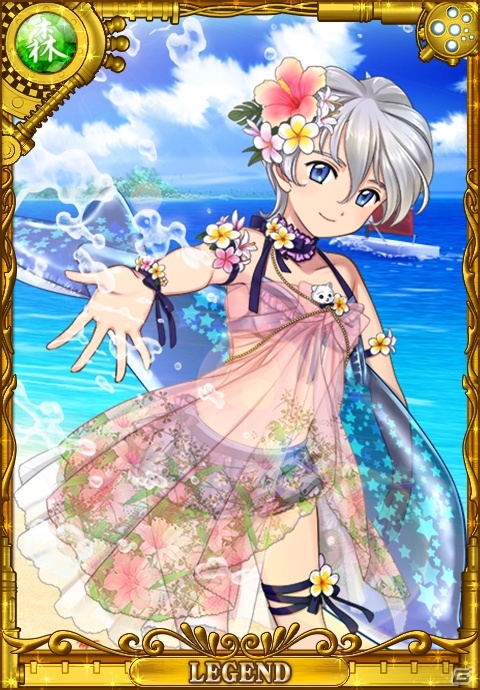 Mobage/mixi/Ameba「サクラ大戦～百花繚乱夢物語～」イベントでも特効を発揮する水着コスチューム「渚の霊具」が登場！の画像7