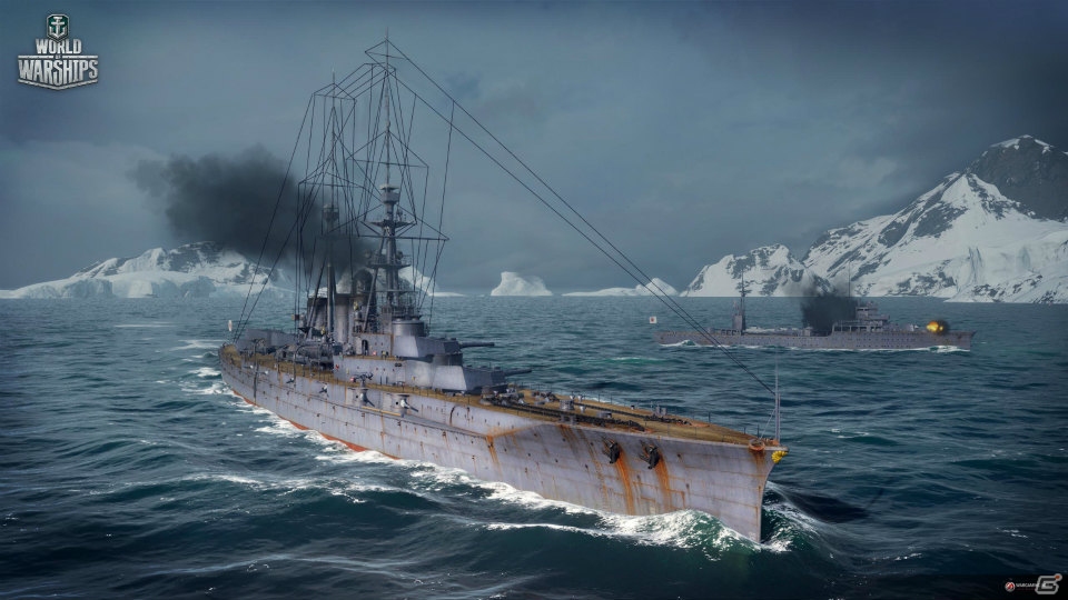 「World of Warships」オープンβテストが本日スタート！日本・アメリカから80の艦艇が参戦＆対人、対コンピューター戦のどちらもプレイ可能の画像2