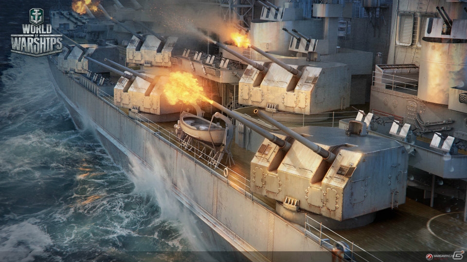 「World of Warships」オープンβテストが本日スタート！日本・アメリカから80の艦艇が参戦＆対人、対コンピューター戦のどちらもプレイ可能の画像9