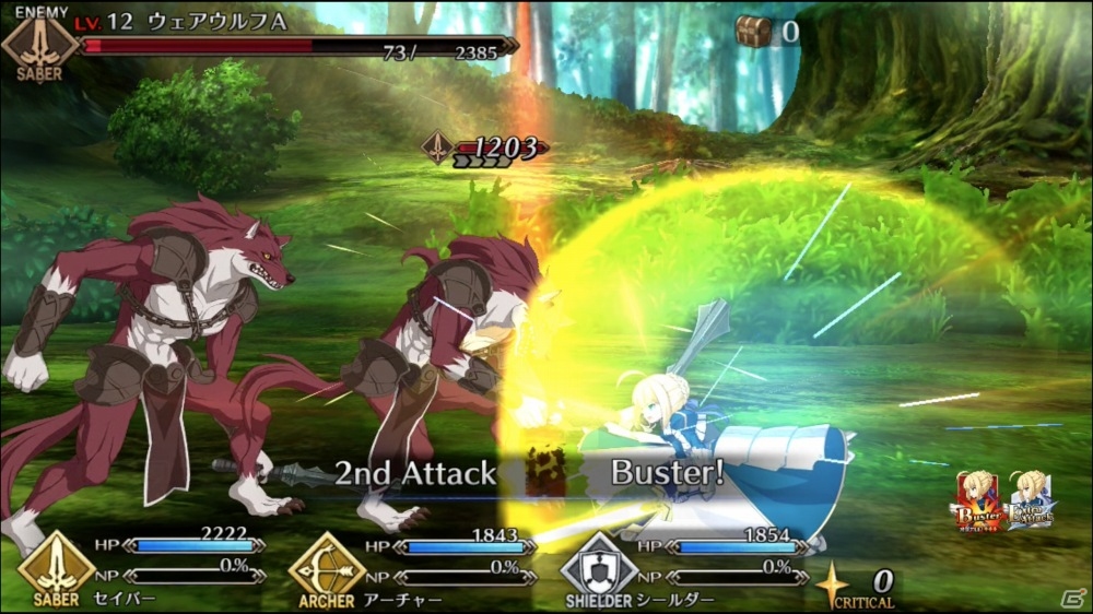 iOS/Android「Fate/Grand Order」コマンドオーダーバトルの特徴を紹介！切り札「宝具」は初参戦サーヴァントにも用意の画像10