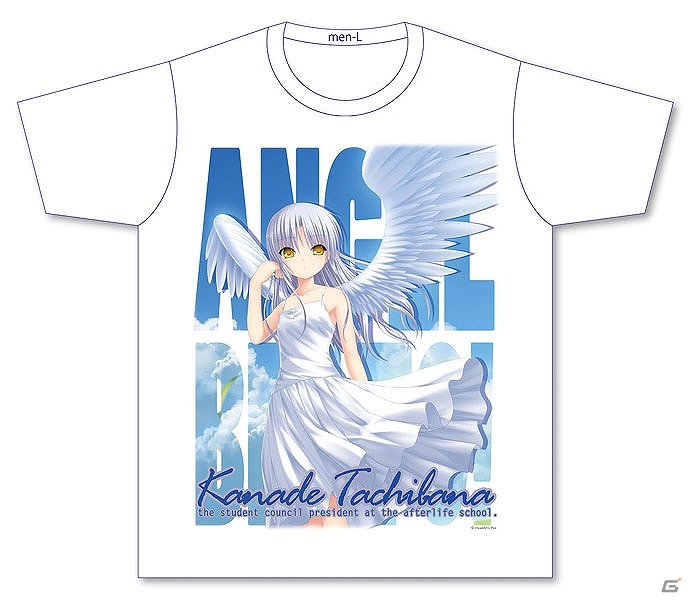 「Angel Beats!-1st beat-」展の大阪会場にて新商品4種の先行販売が決定！かなでのタペストリー、バスタオルなどがラインナップの画像11