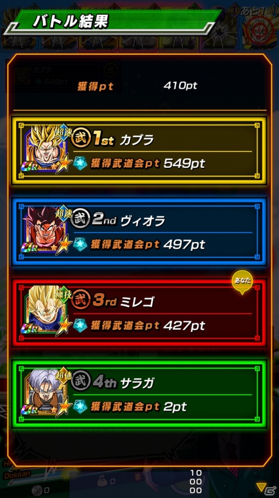 iOS/Android「ドラゴンボールZ ドッカンバトル」専用マップでトーナメント！イベント「第1回天下一武道会」が開催中の画像9