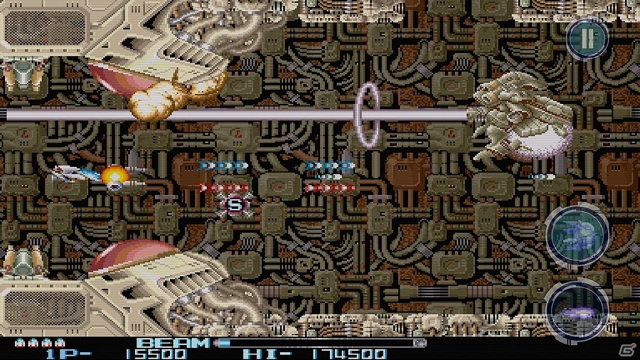 “バイド”の悪夢が再びよみがえる―名作シューティングゲーム「R-TYPE II」がアプリ超ホーダイにて配信開始の画像4