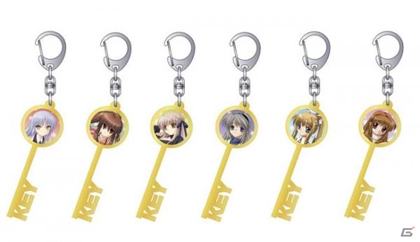 Kanon」「AIR」「CLANNAD」などKeyのキャラクターが集結！ラバー