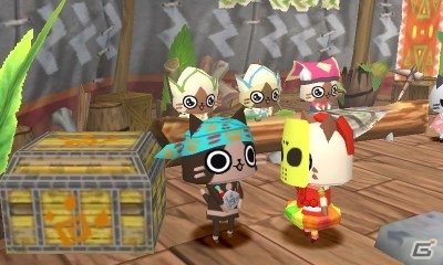 3DS「モンハン日記 ぽかぽかアイルー村DX」こもれびの巣でモンスターベビーと出会える！仮面女子コラボ衣装＆ショップ特典なども紹介の画像12