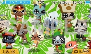 3DS「モンハン日記 ぽかぽかアイルー村DX」こもれびの巣でモンスターベビーと出会える！仮面女子コラボ衣装＆ショップ特典なども紹介の画像17