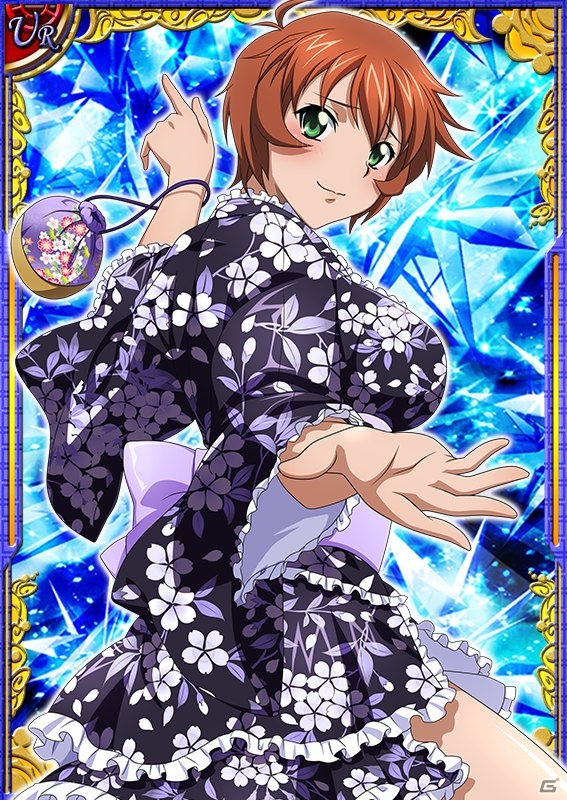 GREE/Mobage/dゲーム「一騎当千バーストファイト」陳宮が獲得できる「ワクワク☆浴衣で夏祭り!!」が開催の画像3