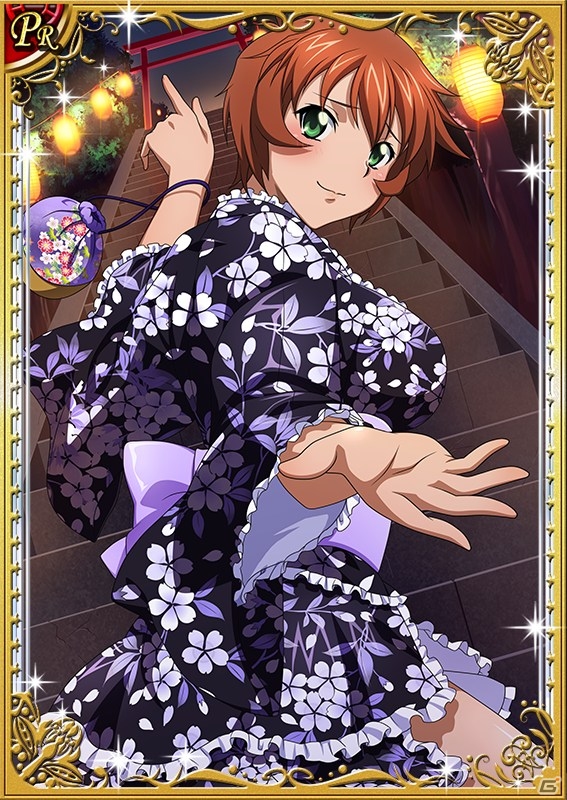 GREE/Mobage/dゲーム「一騎当千バーストファイト」陳宮が獲得できる「ワクワク☆浴衣で夏祭り!!」が開催の画像4
