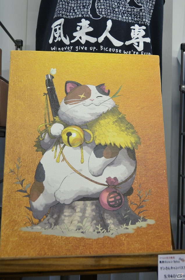 イラスト展示やグッズ販売などを行う「風来のシレン展」がオープン！キャラクターデザイン・長谷川薫氏によるライブペイントの模様もお届けの画像21