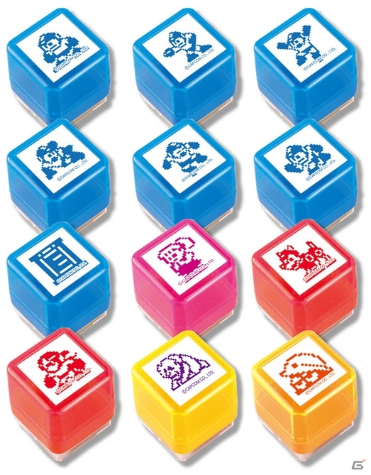 「ロックマン」オリジナルグッズとしてスタンプ＆ミニGメールパックが本日発売の画像1