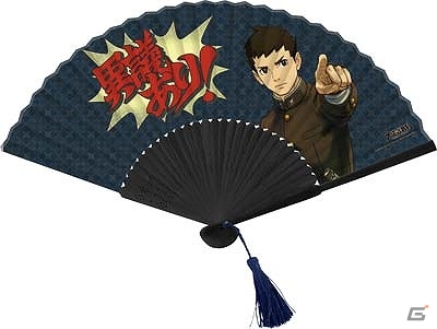 手ぬぐいや扇子など日常使いにも適した「大逆転裁判」グッズが7月30日より順次発売！の画像3