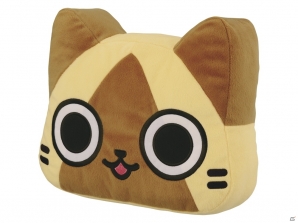 プライズ「でっかいころりんコ顔型クッション～アイルー～」が7月中旬に投入決定の画像1