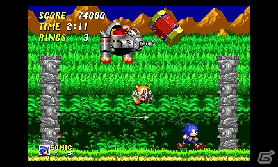 3DS「3D ソニック・ザ・ヘッジホッグ2」の配信日は7月22日に―ゲームプレイ映像もニンテンドーeショップで公開中の画像5