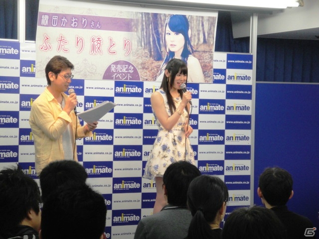 「忍び、恋うつつ -雪月花恋絵巻-」のOPなどを披露した織田かおりさんニューシングル「ふたり綾とり」発売記念イベントの公式レポートが到着！の画像2