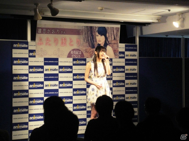 「忍び、恋うつつ -雪月花恋絵巻-」のOPなどを披露した織田かおりさんニューシングル「ふたり綾とり」発売記念イベントの公式レポートが到着！の画像3
