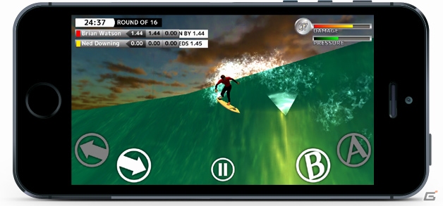 リアルを追求したios Android向けサーフィンアプリ mサーフィンゲーム World Surf Tour がリリース 7月末まで半額で配信 ゲーム情報サイト Gamer