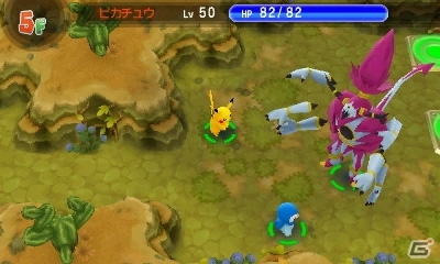 3DS「ポケモン超不思議のダンジョン」新機能「つながりオーブ」、おだやか村の学校、伝説・幻のポケモンたちの活躍を一挙紹介！の画像26