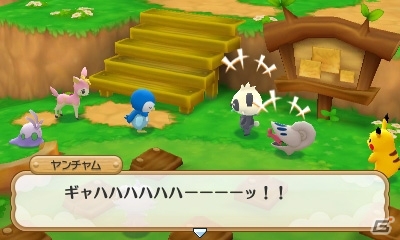 3DS「ポケモン超不思議のダンジョン」新機能「つながりオーブ」、おだやか村の学校、伝説・幻のポケモンたちの活躍を一挙紹介！の画像41