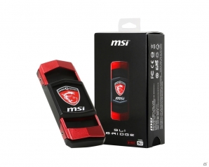 MSIがGAMING SLIブリッジを7月17日に発売―超高画質4Kゲーミングに最適化したSLI環境構築をサポートの画像1
