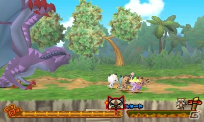 3DS「モンハン日記 ぽかぽかアイルー村DX」MH4より「ゴア・マガラ」が出現！探検クエストの流れを紹介の画像3