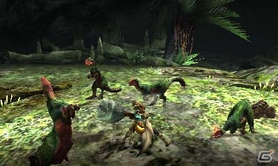3DS「モンスターハンタークロス」メインモンスターの一角・“灼熱の刃”ディノバルドを紹介！新フィールド「古代林」＆オトモの新要素もの画像13